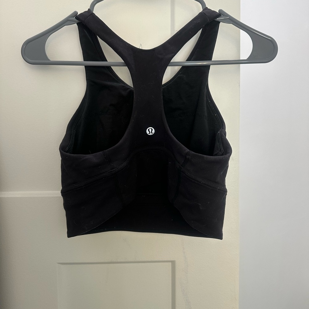 lululemon athletica Classic Black Racerback Sports Bra